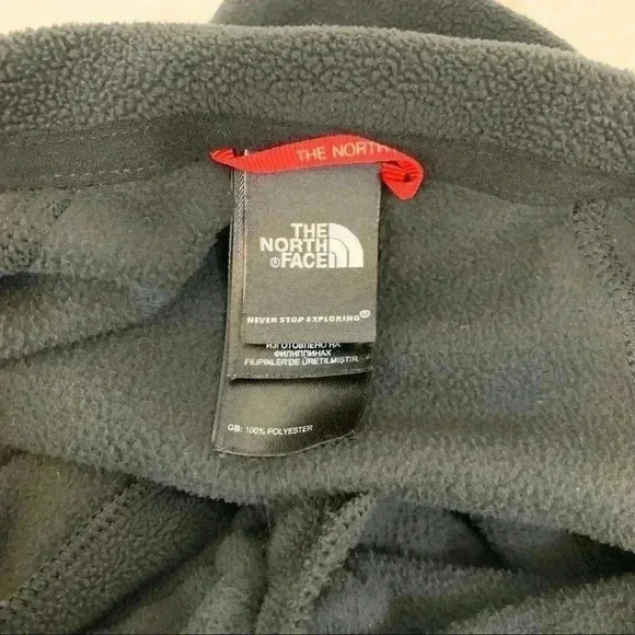 The North Face black quarter zip fleece pullover - Picture 4 of 5